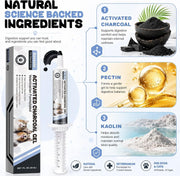 Activated Charcoal Gel for Dogs, Dogs Activated Charcoal 30Ml, High-Absorptio