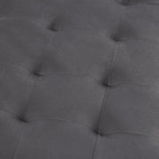 Folding Ottoman Storage Box Footstool Tub Bin Space Saving Velvet Seat Pouffe