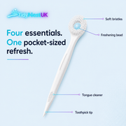 TidyNestUK | Features | 4-in-1 mini toothbrush guide